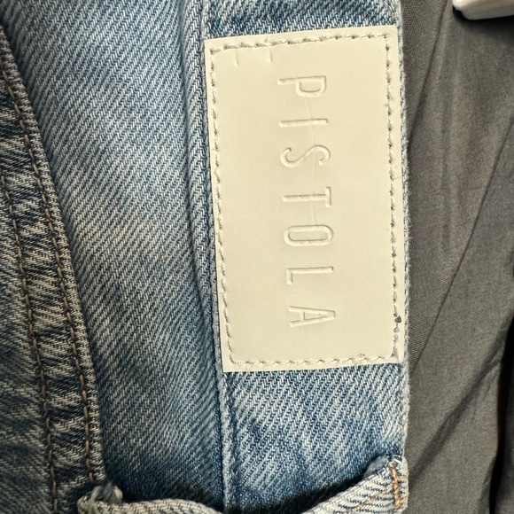 Pistola Raye Maxi skirt size 28 frayed edge - Picture 9 of 13